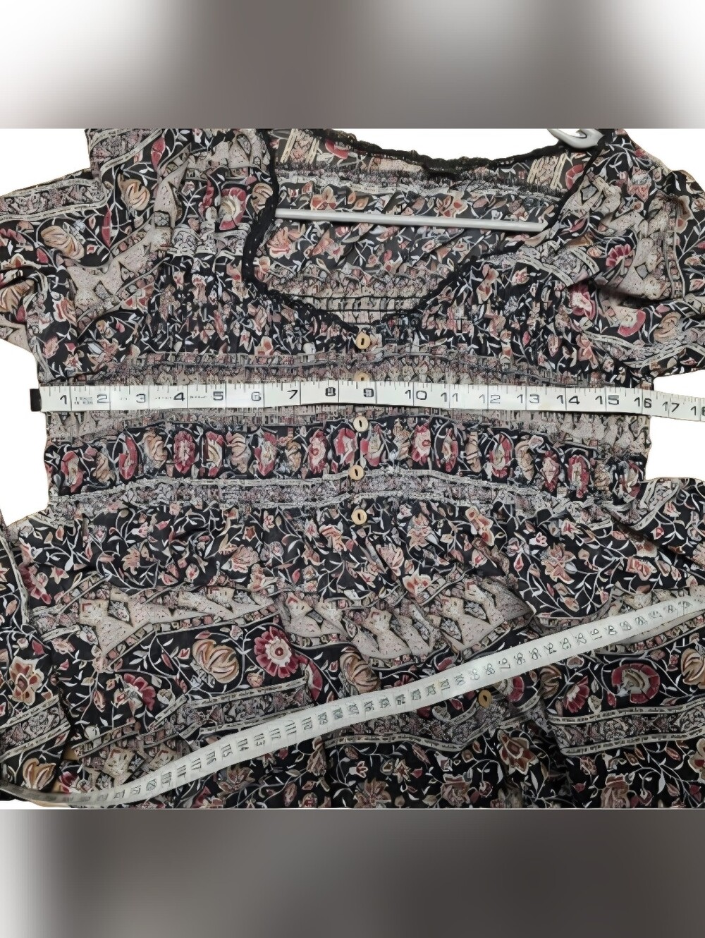 Boho Gypsy Loose Fit Top - Picture 4 of 10